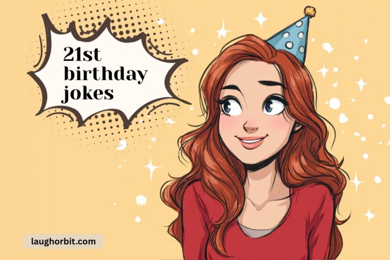 21st birthday jokes