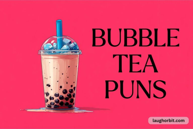 bubble tea puns