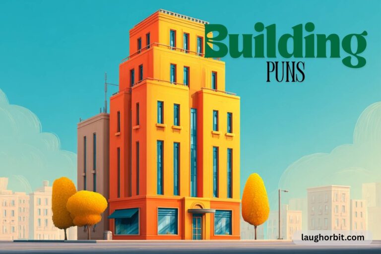 building puns