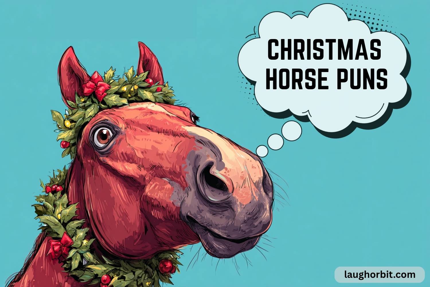 christmas horse puns