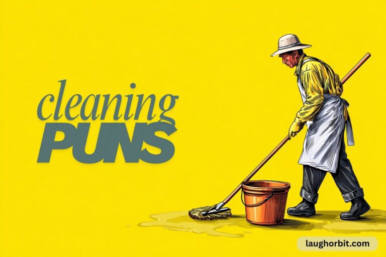 cleaning puns
