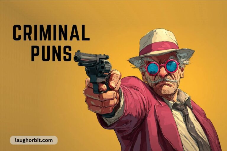 criminal puns