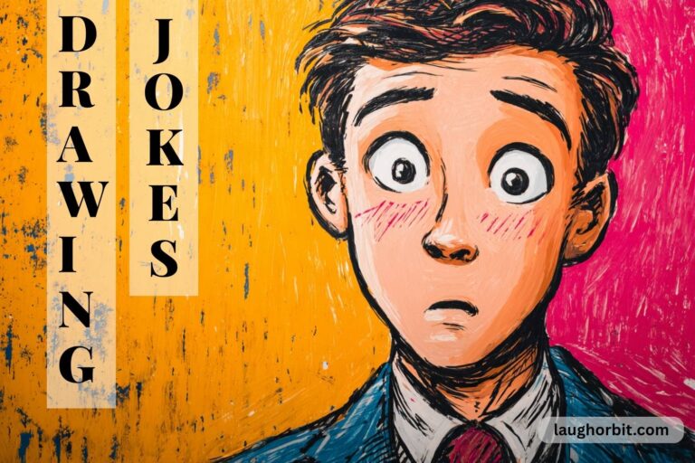 drawing jokes