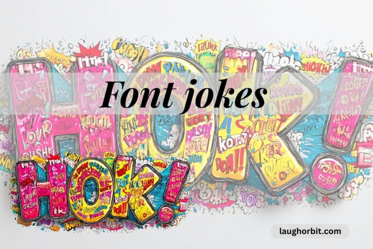 font jokes