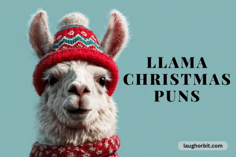 llama christmas puns
