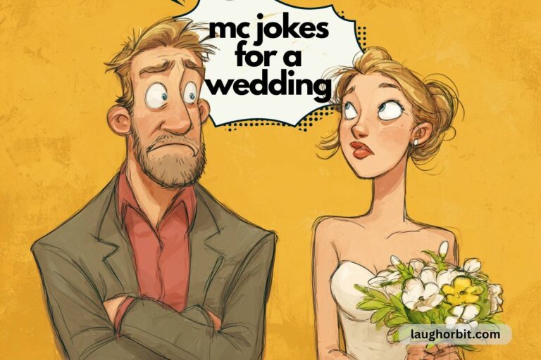 mc jokes for a wedding